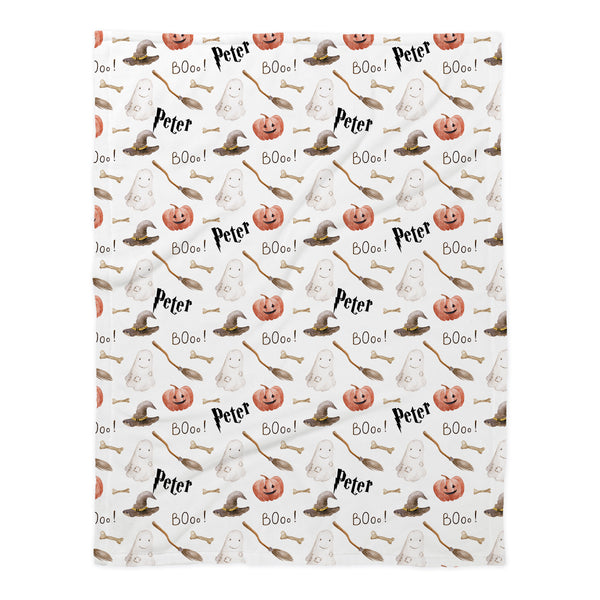 HALLOWEEN Design with Name 2023 - Personalized Minky Blankets