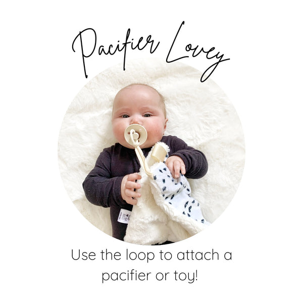 Pacifier Lovey - Boho Tile Cream