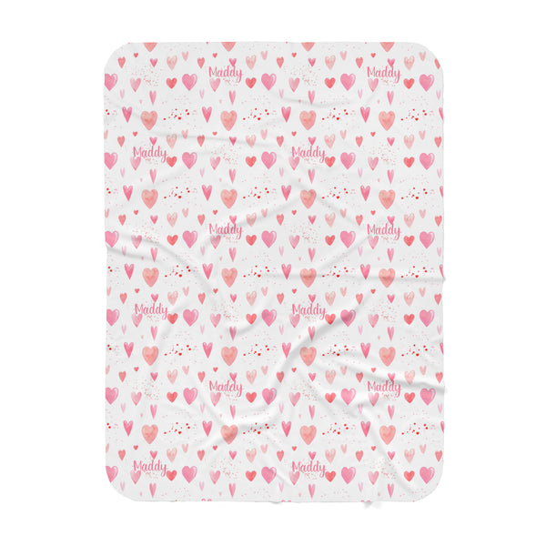 Personalized Name Blanket - HEART YOU - Dotboxed