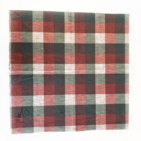 Lovey Blanket - Christmas Plaid
