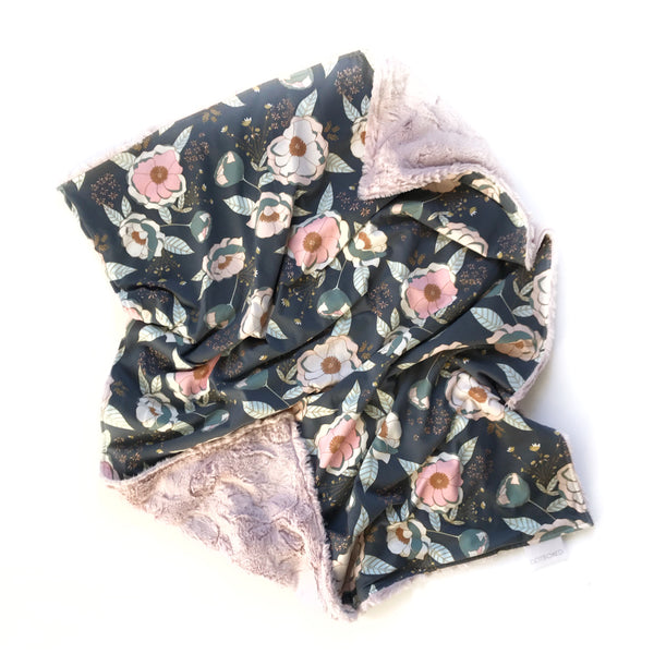 Blanket - Sprinkled Peonies - Dotboxed