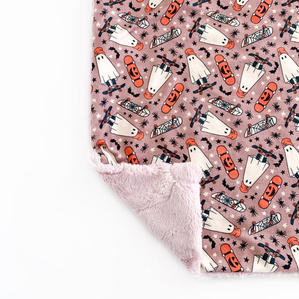 Lovey Blanket - Skateboard Ghosts