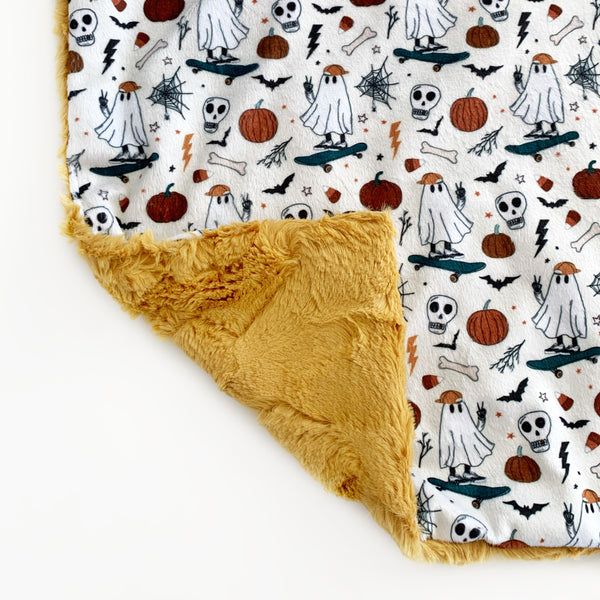 Lovey Blanket - Hipster Halloween Ghosts