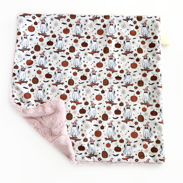 Lovey Blanket - Cruising Halloween Ghosts