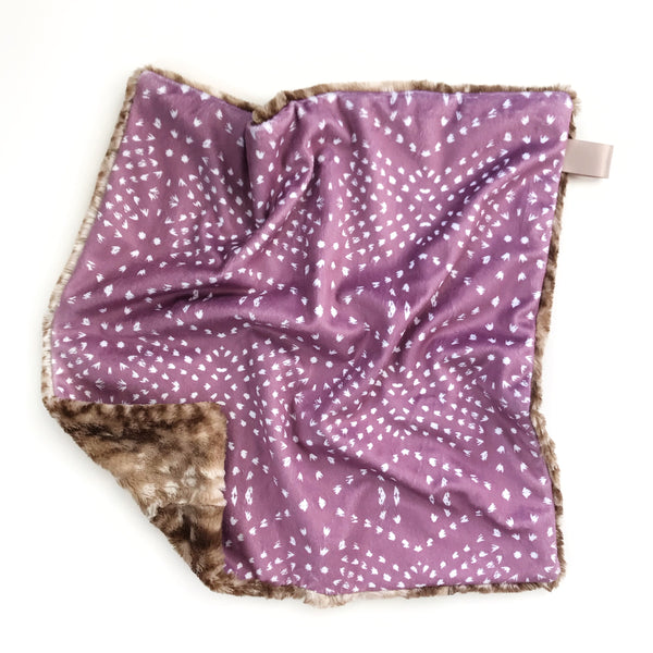 Lovey Blanket - Mauve Boho Tile