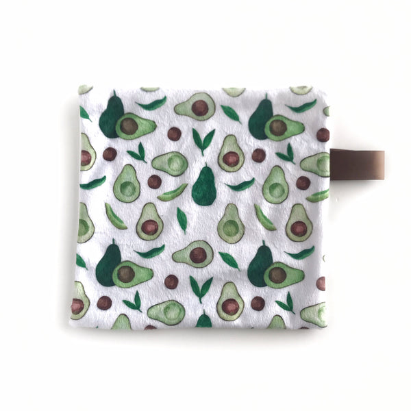 Mini Lovey / Crinkle Lovey - Avocados Sliced