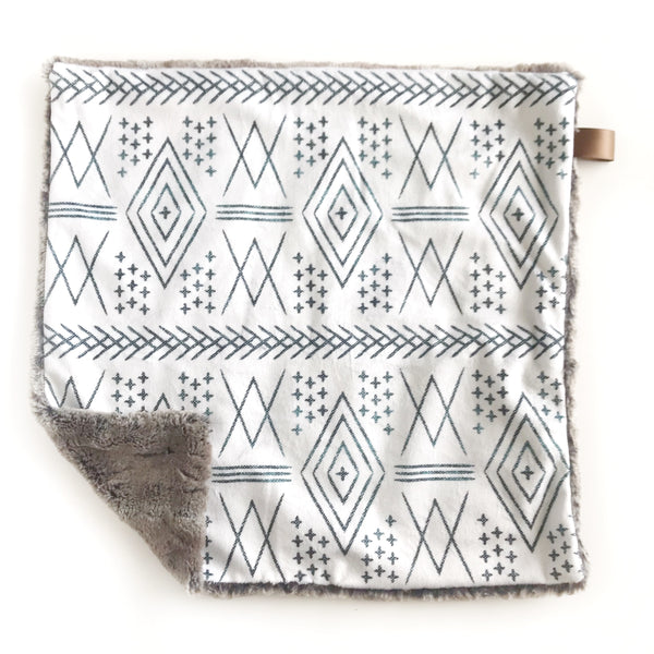 Lovey Blanket - Aztec Off White