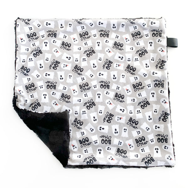 Lovey Blanket - Boo Crew Ghosts on Khaki