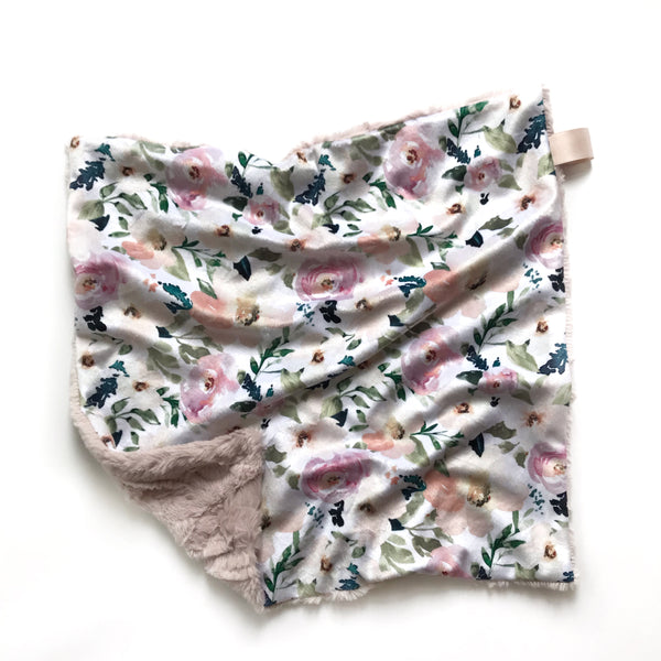 Lovey Blanket - Muted Portadown on White