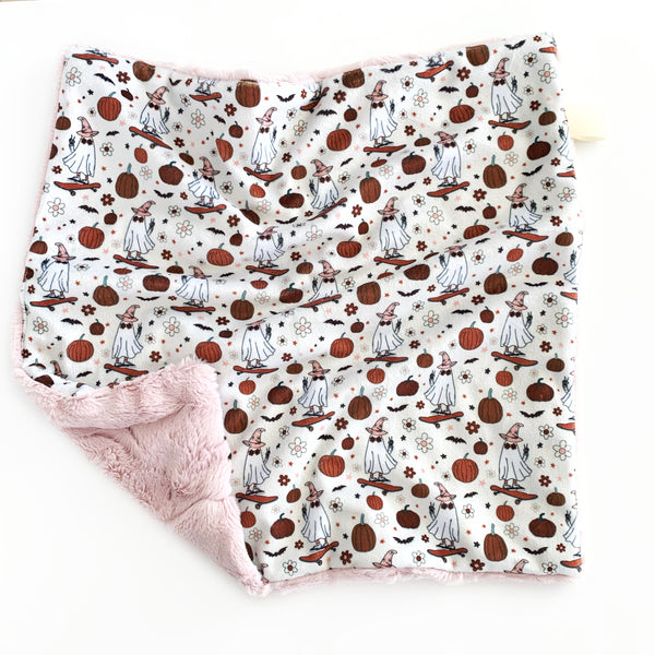 Lovey Blanket - Cruising Halloween Ghosts