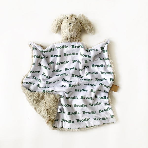Puppy Lovey - Personalized Name Repeat