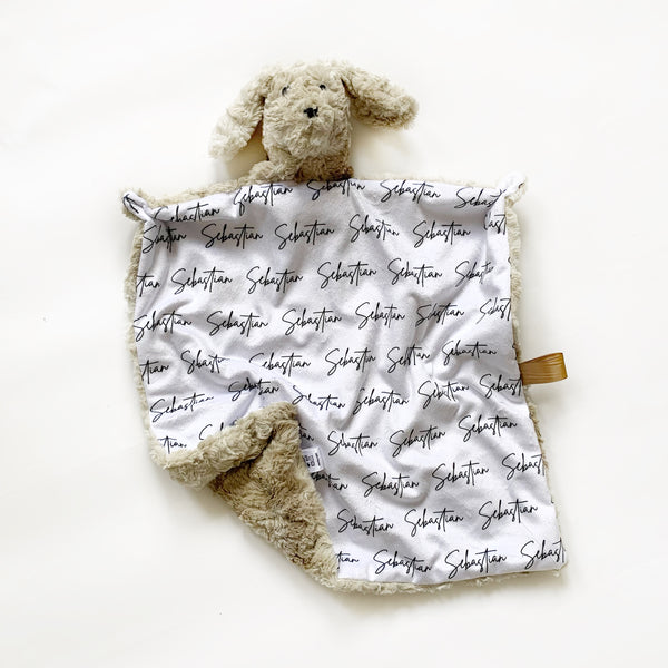 Puppy Lovey - Personalized Name Repeat