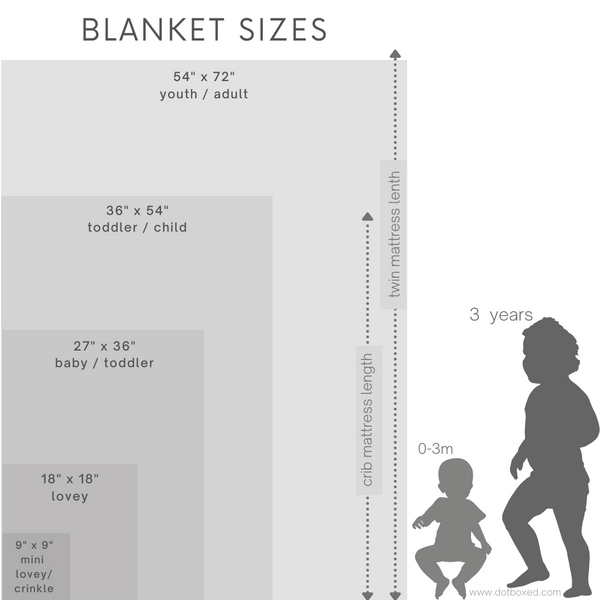 Milestone Lovey Blanket