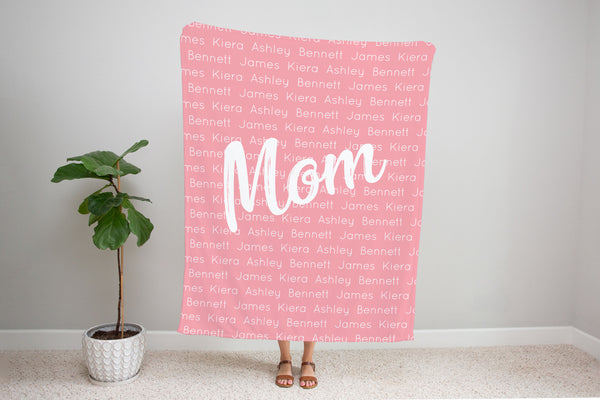 Letter to...   *Single Layer Minky Blanket