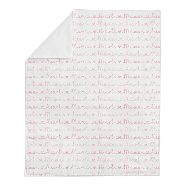 Heart Mama Minky Blanket -Hearts Collection - Dotboxed