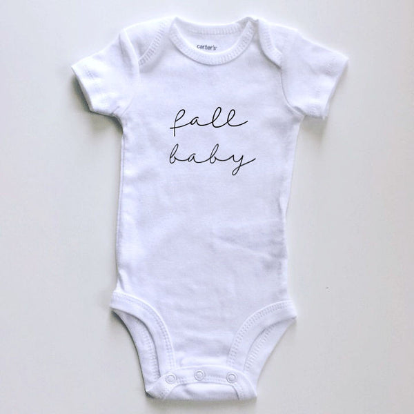 spring / summer / fall / winter  baby seasons announcement BODYSUIT - Wholesale - Dotboxed