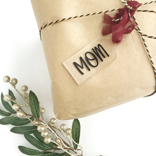 Acrylic Ornament & Gift Tag