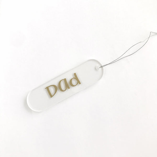 Acrylic Ornament & Gift Tag