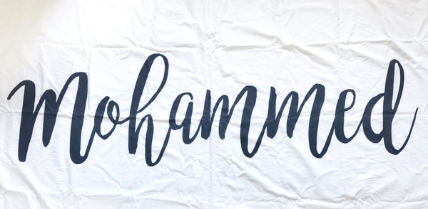 MOHAMMED Personalized Name Blanket - Dotboxed