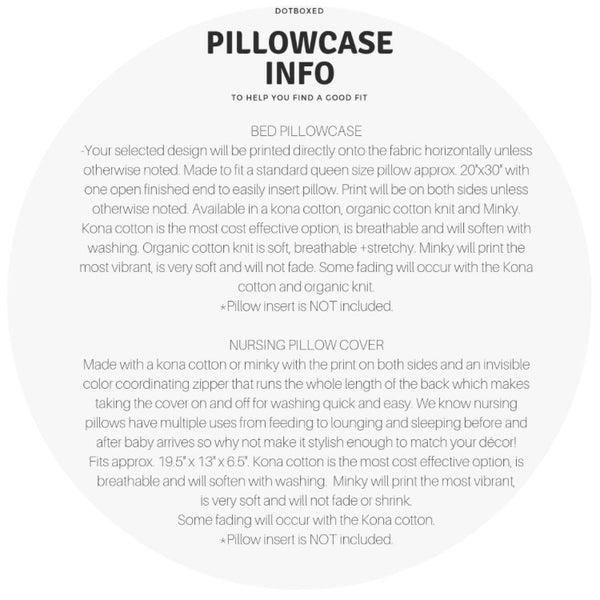 Greenery Large Centered Name - Personalized Name Bedding - Dotboxed