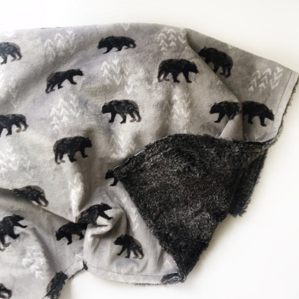 Bears Minky Blanket - Dotboxed