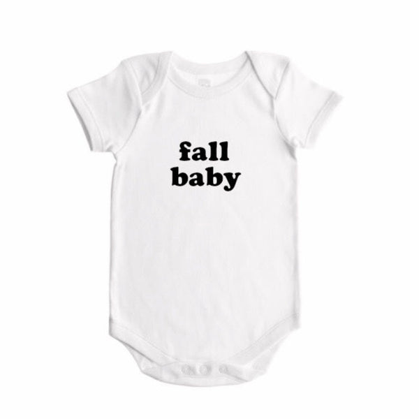 spring / summer / fall / winter  baby seasons announcement BODYSUIT - Wholesale - Dotboxed