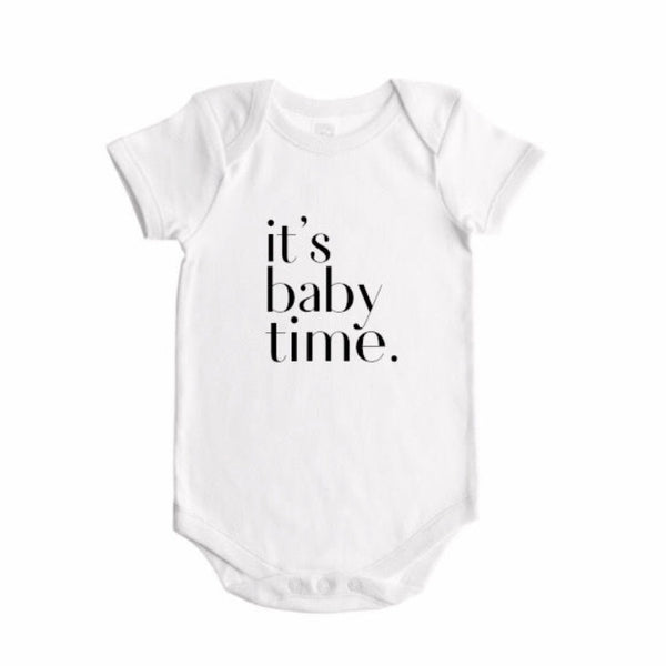 IT'S BABY TIME Bodysuit  - wholesale - Dotboxed