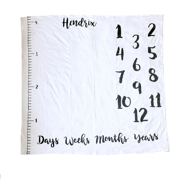 ADD PERSONALIZATION FOR ANNIVERSARY BLANKETS - ADD A NAME - Dotboxed