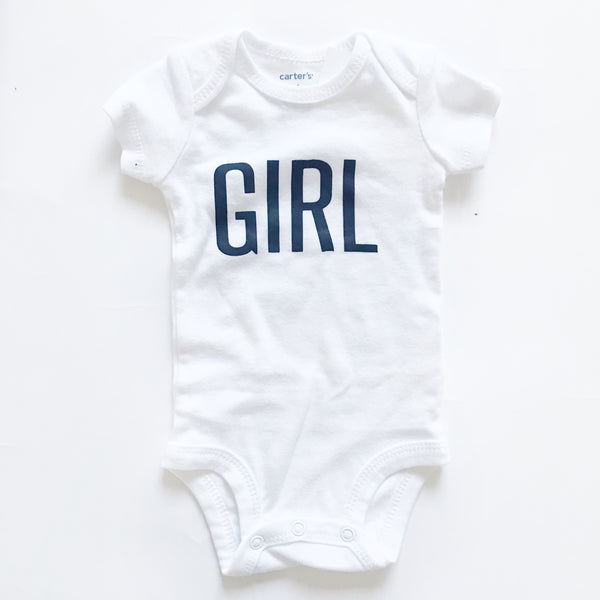 GIRL bodysuit sz NEWBORN - Dotboxed