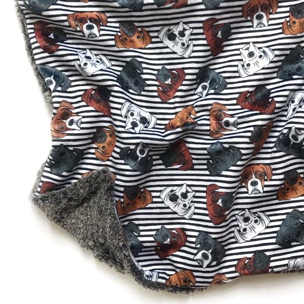 Boxer Dog Blanket