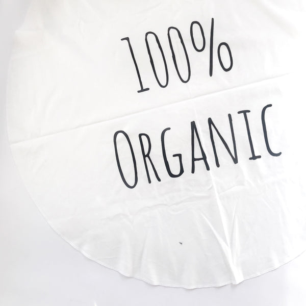 Round Organic 100% ORGANIC Blanket - Dotboxed