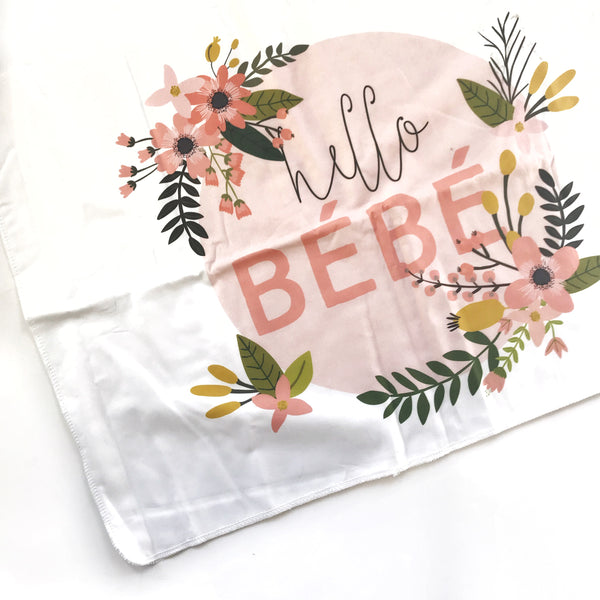 Hello Bébé  XL lovey blanket - Dotboxed