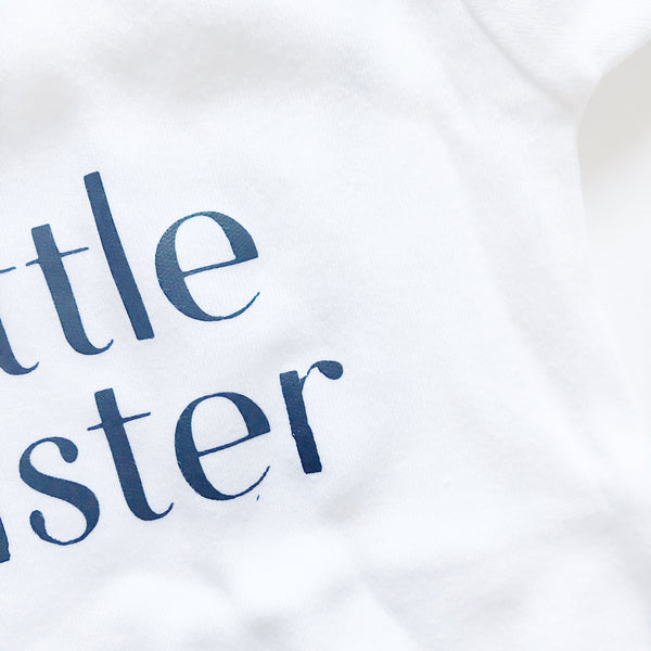Little Sister Bodysuit sz 0-3m - Dotboxed