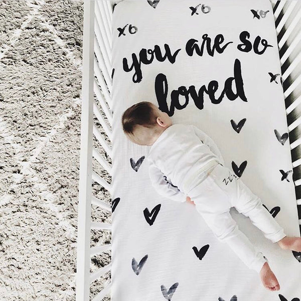 CRIB SHEET - YOU ARE SO LOVED - Dotboxed