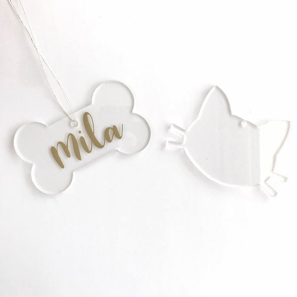 Acrylic Ornament & Gift Tag