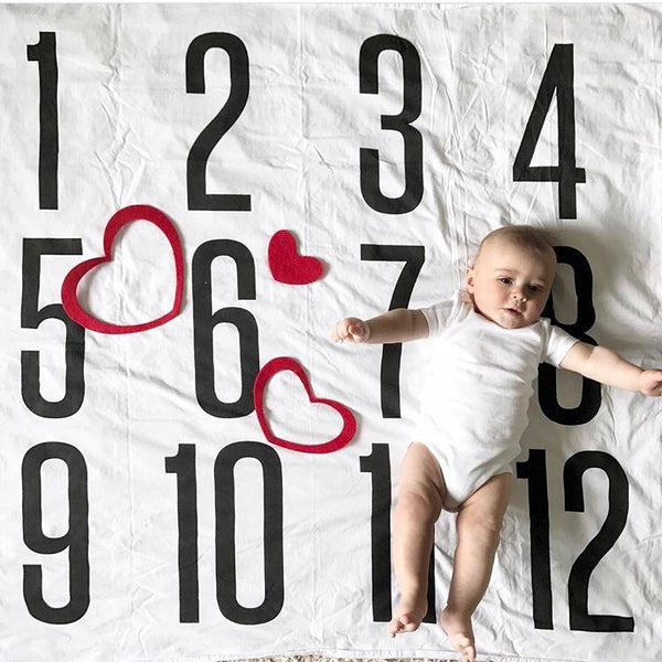 ANNIVERSARY BLANKET - BIG + BOLD NUMBERS - Wholesale - Dotboxed