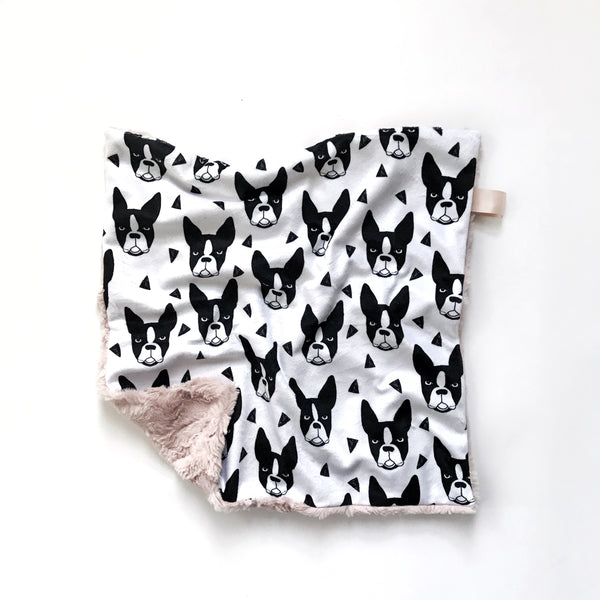 Lovey Blanket - Boston Terrier - Dotboxed
