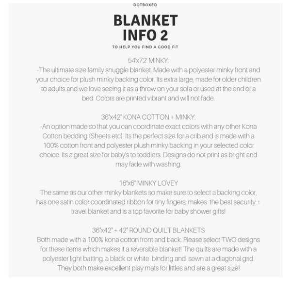 Large Centered Name - Personalized Name Bedding - Dotboxed