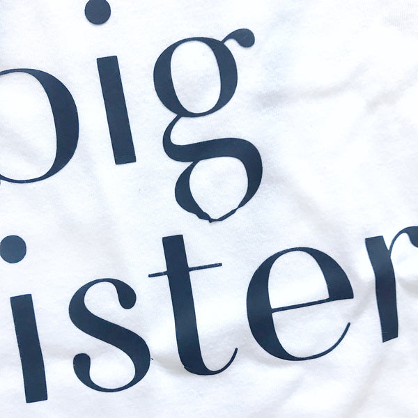 Big Sister Shirt sz 6 - Dotboxed
