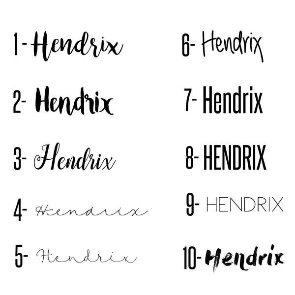 PERSONALIZED NAME BLANKET - LARGE CENTRED NAME IN SWADDLE SIZE - Dotboxed