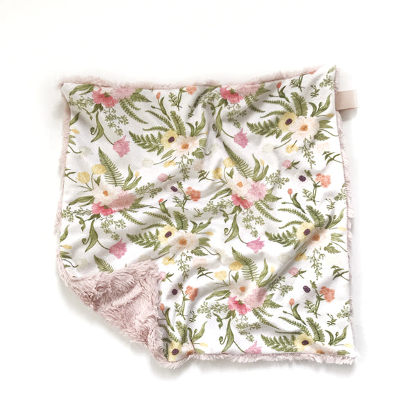 Lovey Blanket - Blushing Vintage Floral