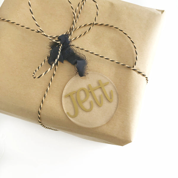 Acrylic Ornament & Gift Tag